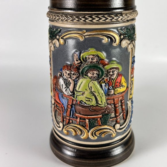 Vintage Original Gerzit Gerz Beer Stein Mug Collectible Barware - Picture 7 of 12